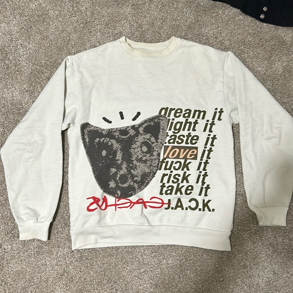 cactus jack D.L.T.L.F.R.T sweatshirt travis scott